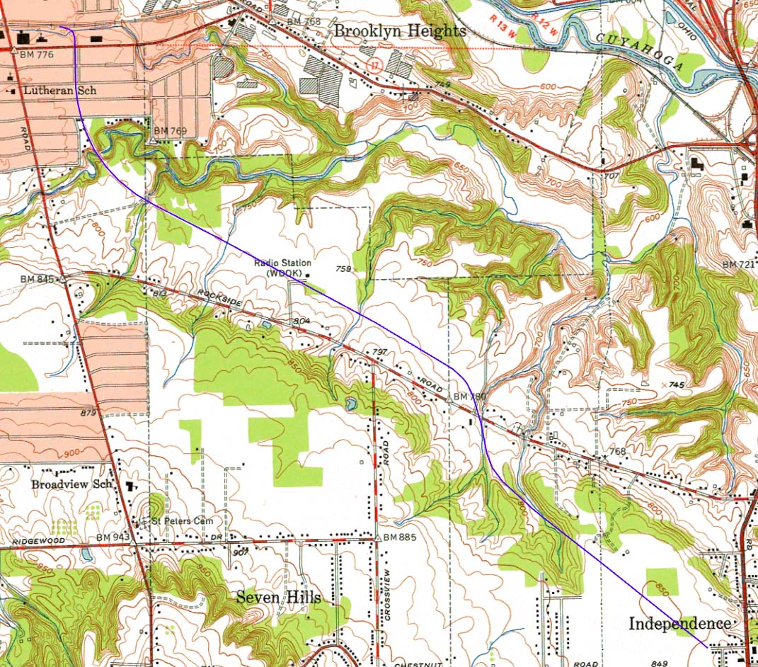 Cuyahoga County Oh Gis Lake Erie Terminal Railroad